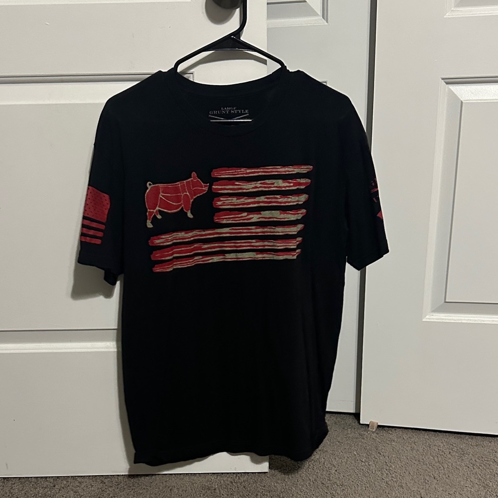 Grunt Style Black Graphic T-Shirt